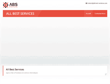 Tablet Screenshot of all-best-services.com